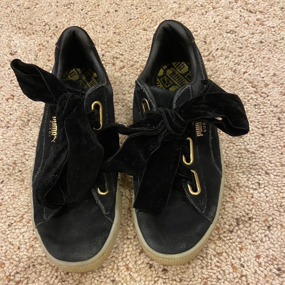 Puma suede sneakers